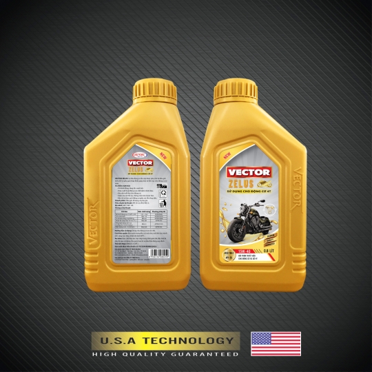 DẦU ĐỘNG CƠ XE MÁY 4T VECTOR ZELUS 15W40 / 20W50